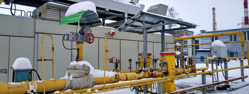 External filtration unit and BCS form the fuel gas treatment system for GTPP