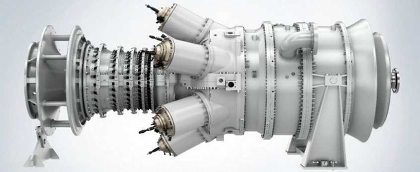 Model of the SGT-400 gas turbine engine