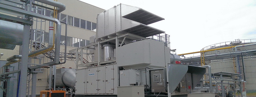 SGT-300 gas turbine unit of Siemens