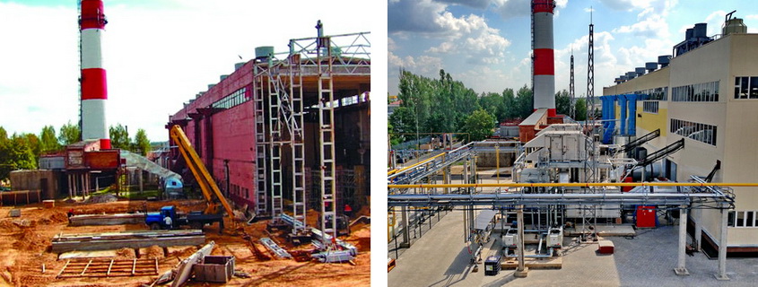 Mogilev CHPP-3 before and after upgrade