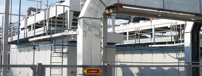 ENERGAS booster compressor station