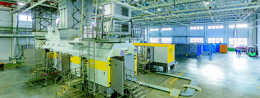 One of the test sites of test bench