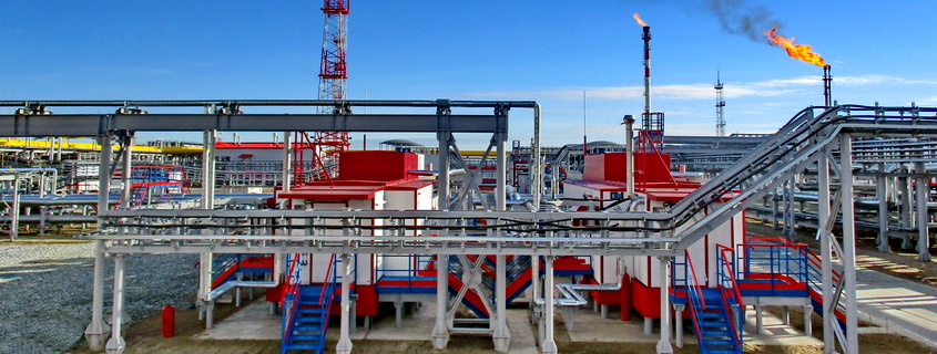 Medium-pressure compressor units of the company ENERGAS