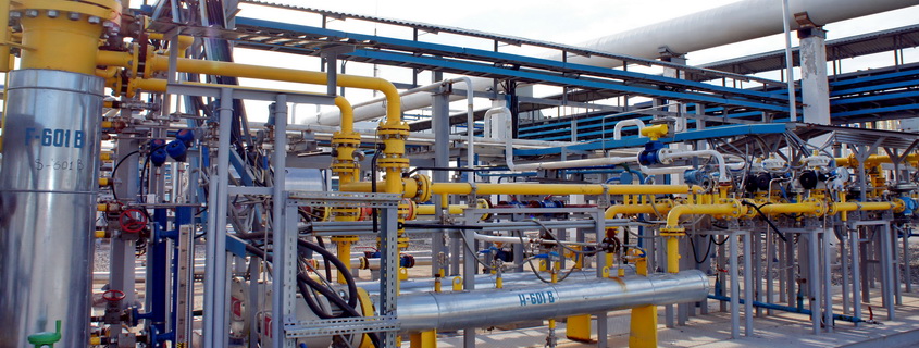 ENERGAS fuel and starting gas treatment system