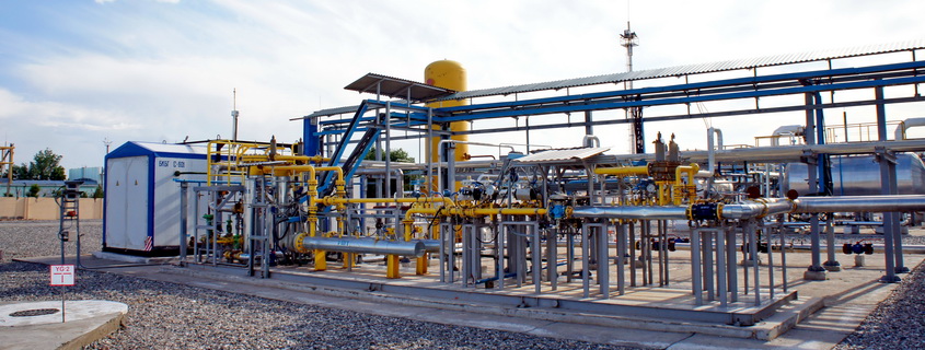 Gas treatment system is a multifunctional process unit