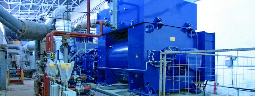 New SST-110 steam turbine unit with generator