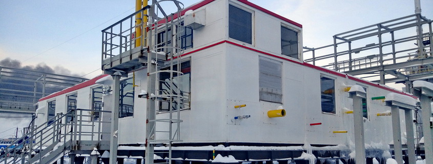 Fuel gas treatment module No.1