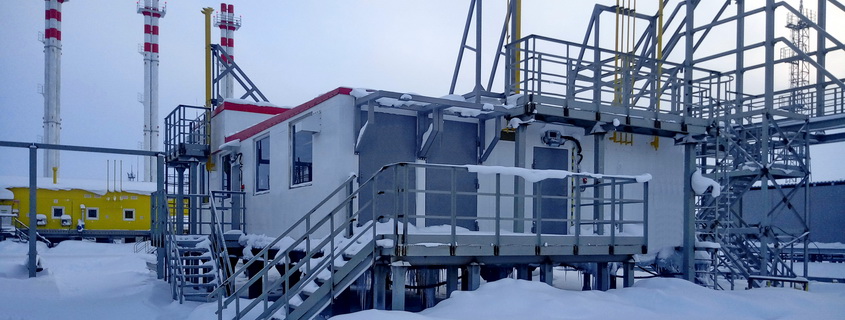 Fuel gas treatment module No. 2