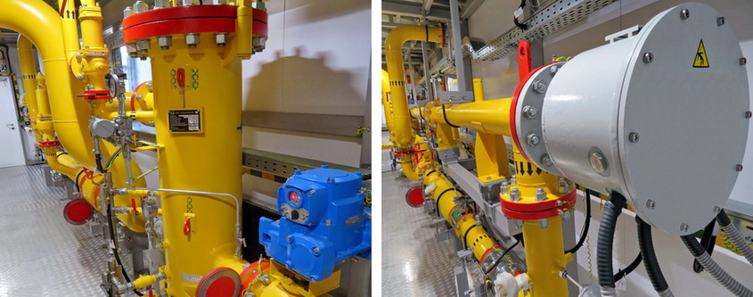 GTU acts as a gas-control station
