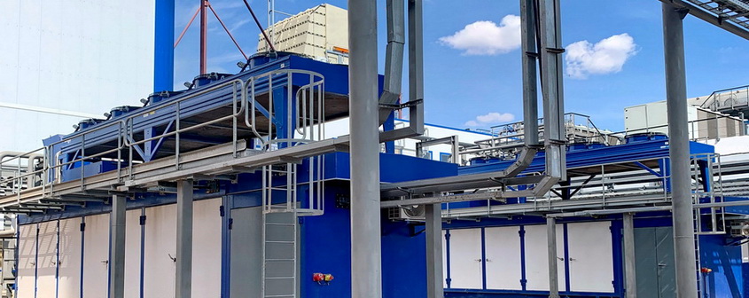 Fuel gas compressor station