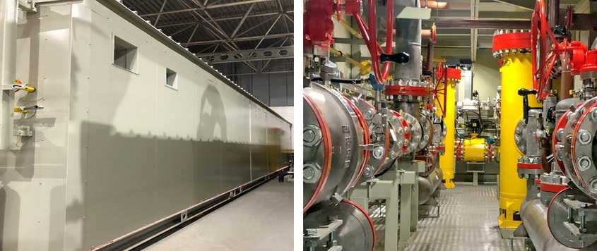 ENERGAS gas receiving station for the PSES at Lukomlskaya SDPP