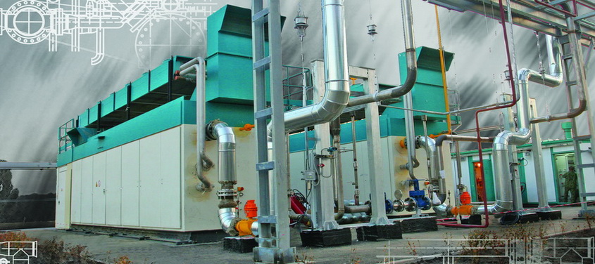 Fuel gas compressor units Enerproject for turbines at GT CHPP Luch