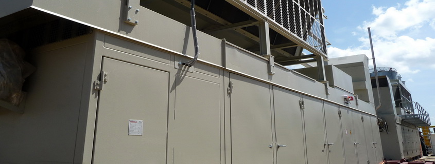 Booster compressor station for fuel gas