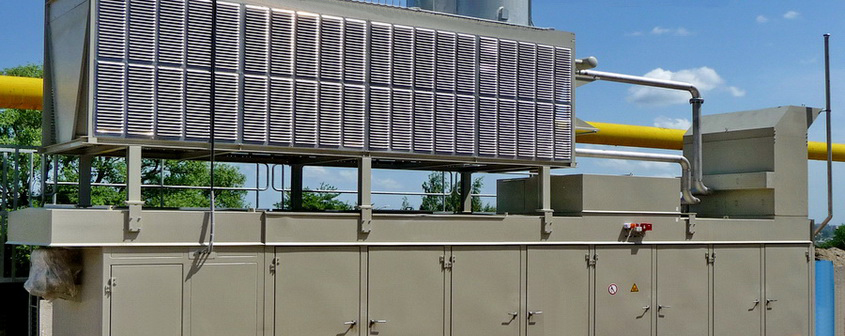 Gas compressor unit No. 1 as part of BCS