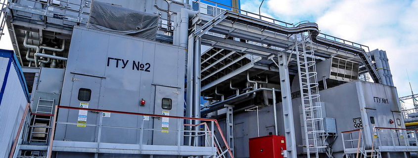 Two LM6000 PD Sprint (GE) gas turbine units form the basis of the CCGT-115