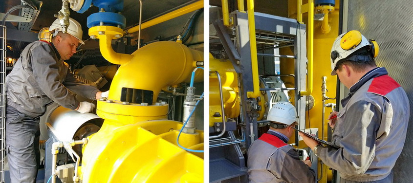 Works were performed by technical specialists of the ServicENERGAS