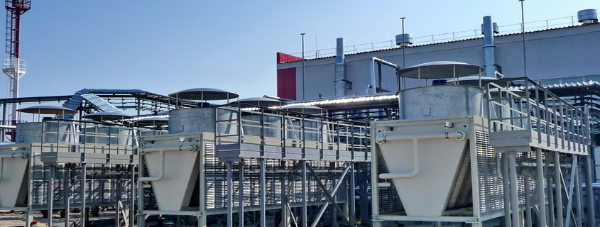 Air coolers of compressor units