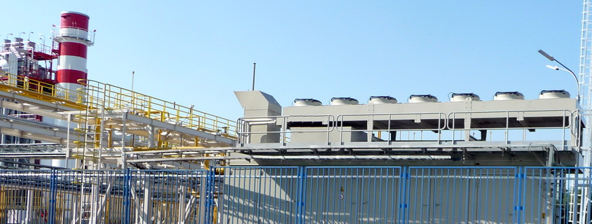 ENERGAS gas compressor station as a part of the factory GTPP