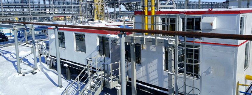 Fuel gas treatment module No. 1