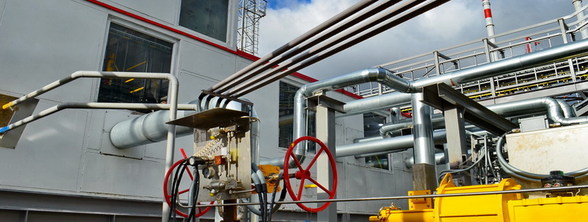 Fuel gas treatment module No. 1
