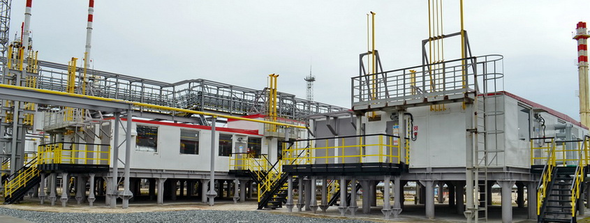 ENERGAS fuel gas treatment facility at the site of CGCTP