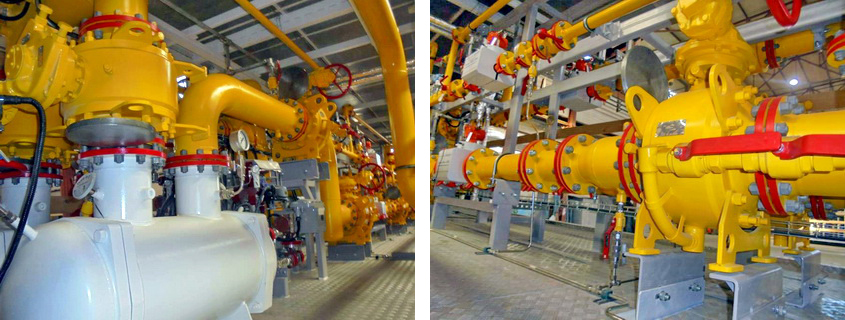 Block-boxes with process equipment