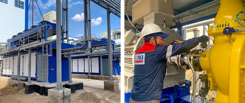 BCS at the stage of start-up and adjustment works