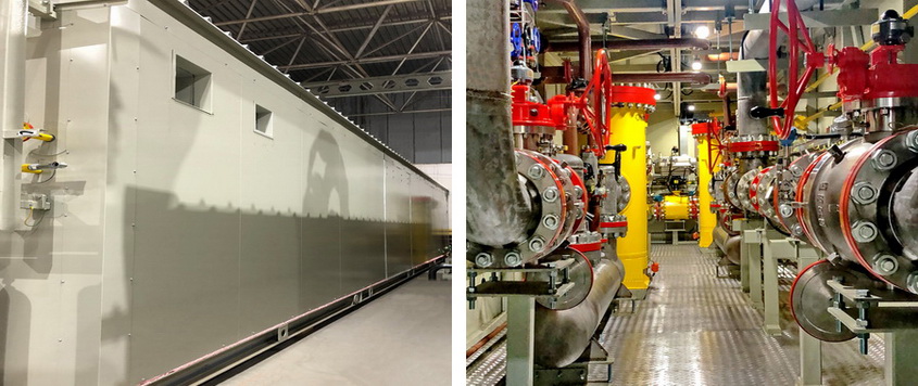 ENERGAS gas receiving station for the PSES at Berezovskaya SDPP